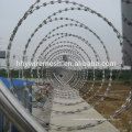 Sharp blade razor barbed wire from factory barbed razor concertina wire